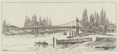 Nova ponte sobre o Tamisa em Teddington de Frank Watkins